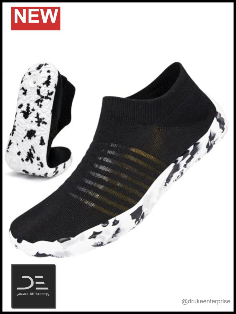 Quick-Dry Barefoot Water Shoes with Holes for Women Men